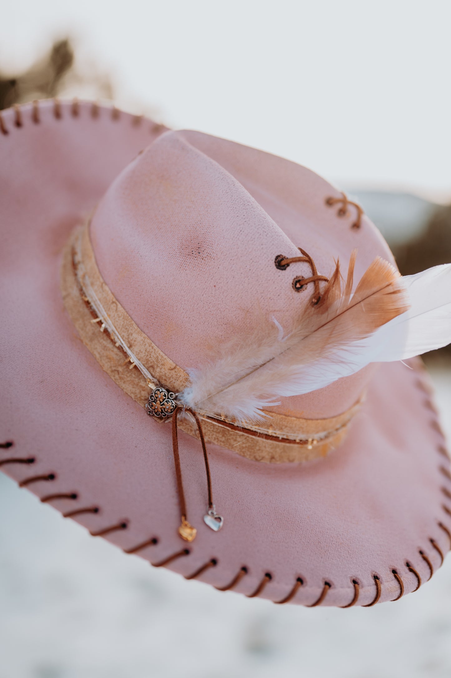 Pink Lady Brim Hat